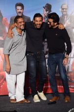Anil Kapoor, John Abraham, Nana Patekar at Welcome Back title song launch in Mumbai on 8th Aug 2015